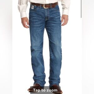 Men's cinch relaxed straight jeans 36x36 like new